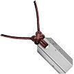 Wazoo Survival Gear Viking Whetstone Sharpener Pendant Plain - WSGNKLVKWH 