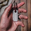 WSGNKLVKWH Wazoo Survival Gear Viking Whetstone Sharpener Pendant Plain 