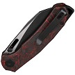 WIXCO Wortex Linerlock Pocket Knife Carbon Fiber Red - WXC16E 