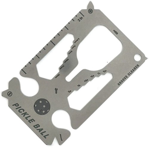 Zootility Pickle Ball 19-in-1 Tool Card - ZOO15 