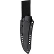 ZPKM12MBK ZA-PAS M12M Fixed Blade Knife Black 