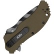 ZT0350OLTS Zero Tolerance Linerlock Pocket Knife Spring Assisted OD Green Magna Cut 