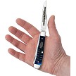 Case Cutlery Ocean Blue Bone Gator Jig Trapper Pocket Knife - CA53980 