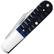 CA53981 Case Cutlery Ocean Blue Bone Gator Jig Barlow Pocket Knife 