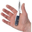 Case Cutlery Ocean Blue Bone Gator Jig Barlow Pocket Knife - CA53981 