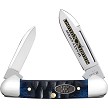 Case Cutlery Ocean Blue Bone Gator Jig Barlow Pocket Knife - CA53982 