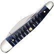 CA53983 Case Cutlery Ocean Blue Bone Gator Jig Whittler Pocket Knife 