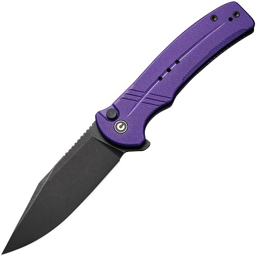 Civivi Knives Cogent Button Lock Pocket Knife Purple - CIVC20038D2 
