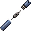 CIVC200483 Civivi Knives Key Bit Blue Titanium 