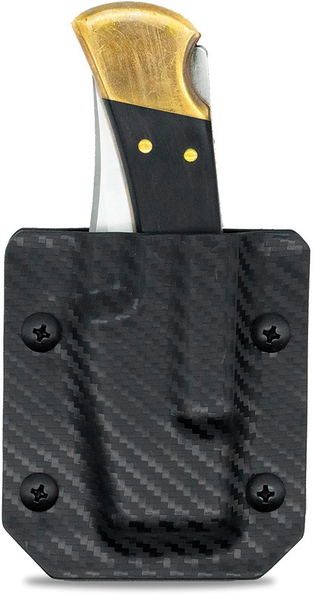 Clip & Carry Buck 110/112 Folding Knife Sheath - CLP110BLKCF 