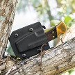 CLP110BLK Clip & Carry Buck 110/112 Folding Knife Sheath Black 