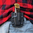 CLP110BLK Clip & Carry Buck 110/112 Folding Knife Sheath Black 