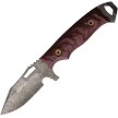 Dawson Steadfast Fixed Blade Knife Black/Red - DW60424 