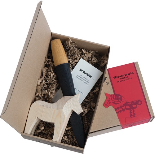 Morakniv Woodcarving Knife Kit Dala Horse - FT02634 