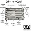GRICARD003 Grim Workshop Lock Picking and Escape Card 