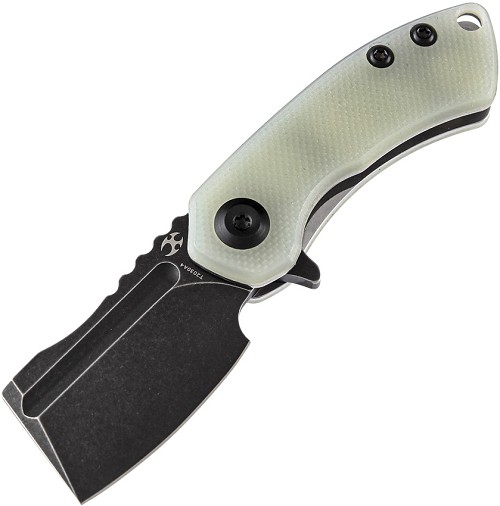 Kansept Knives Mini Korvid Linerlock Pocket Knife Jade - KT3030A4 