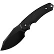 Kunwu Stiffy D Fixed Blade Knife Black - KUNF706BK3 