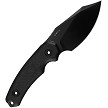 Kunwu Stiffy D Fixed Blade Knife Black - KUNF706BK3 