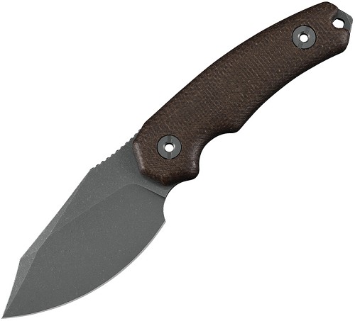 Kunwu Stiffy D Fixed Blade Knife Brown - KUNF706BR1 