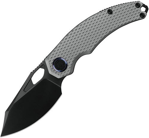 Kunwu Compadre Framelock Pocket Knife DLC - KUNK706CT4 
