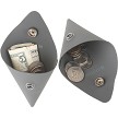 MXTCPGRY Maxpedition AGR TCP Triangle Coin Pouch GY 