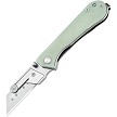 NUKNIVES U23 Kumpanter Linerlock Pocket Knife Jade - NUKU232005 