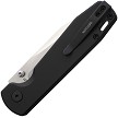 TD014BK Defcon Button Lock Folder Pocket Knife Black 