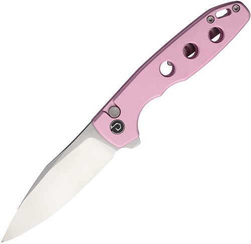 Defcon Button Lock Folder Pocket Knife Pink - TD016PK 
