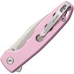 TD016PK Defcon Button Lock Folder Pocket Knife Pink 