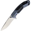 V NIVES Tectonic Linerlock Pocket Knife CF Blue - VNI16TICFPBL 