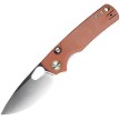 Vosteed Porcupine Top Linerlock Pocket Knife Brown - VOSA2604 