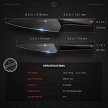 VOSHKST7C02 Vosteed Hackney Kitchen Knife Set 