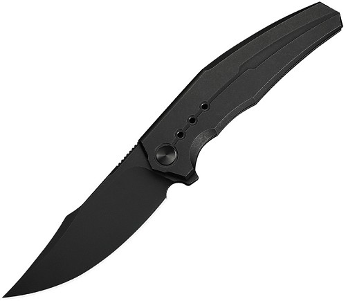 We Knife Co Ltd Kyklos Framelock Pocket Knife Black - WE230861 