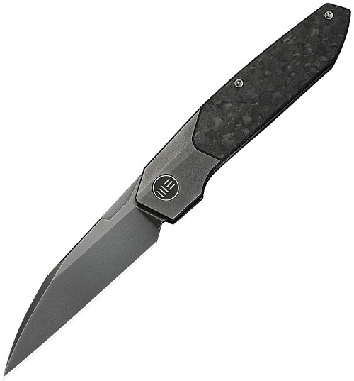 We Knife Co Ltd Brr15 Bolster Lock Pocket Knife Shred Carbon Fiber - WE240073 