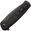 ZT0044BLK Zero Tolerance 0044 Button Lock Pocket Knife Black 